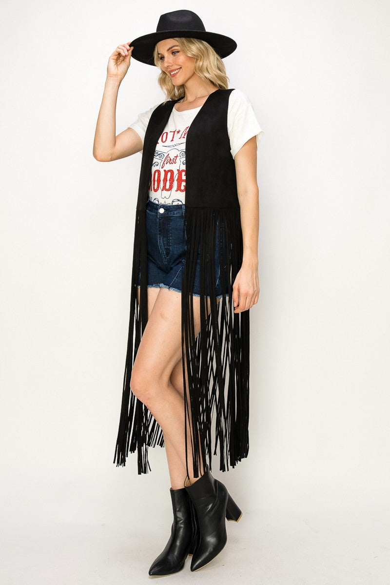 fringe vest, hippie, hippie style, hippie vest, western vest, concert attire, festival wear, fringe jacket, fringe, boho