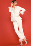Fabulously Feathered Blazer