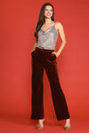 Pop The Champagne Metallic Top