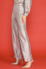 Pop The Champagne Metallic Pants