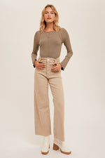 The Lyndsey Ribbed Top