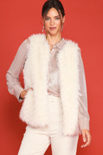 The Anastasia Faux Fur Vest