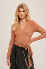 Criss Cross Ribbed Top