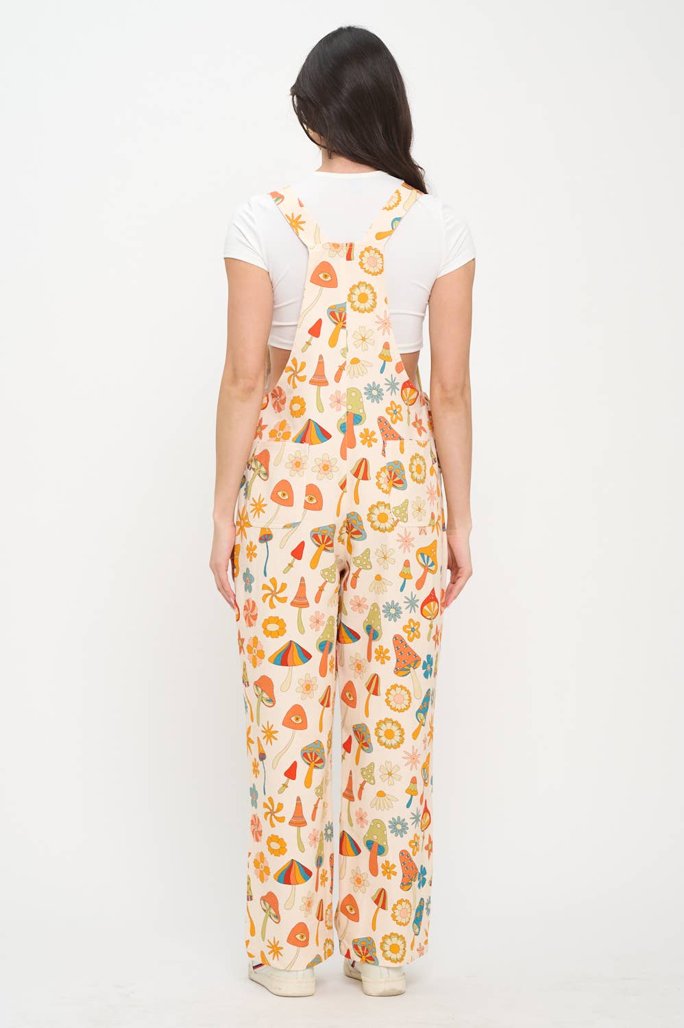 Mushroom Hippie Overalls
