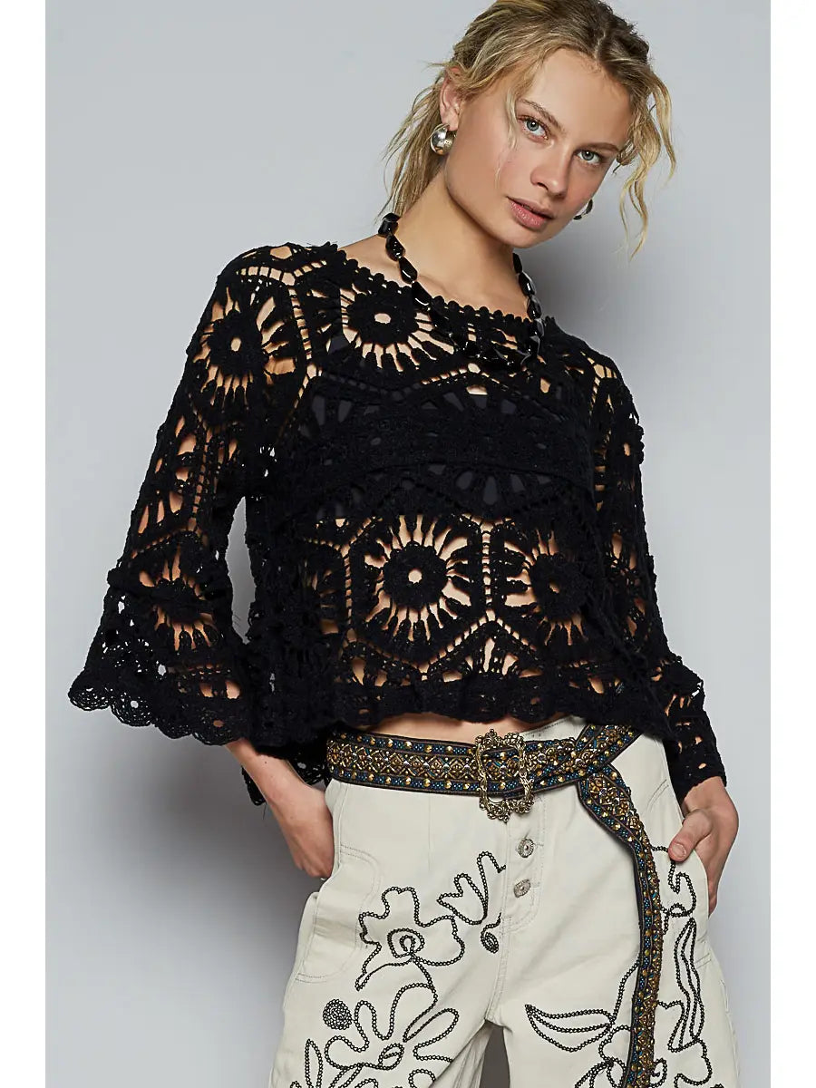 Gypsy Rose Crochet Top