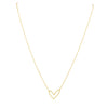 The Abigail Open Heart Necklace