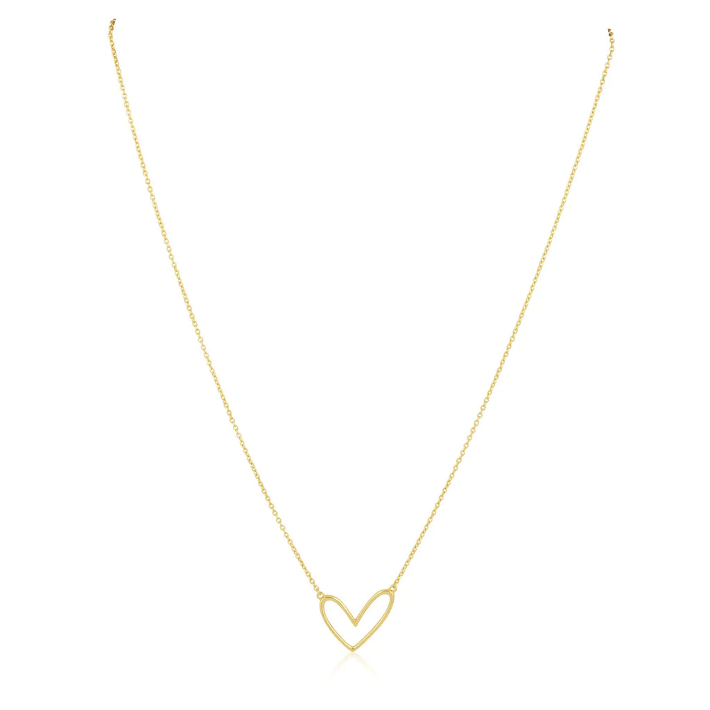 The Abigail Open Heart Necklace