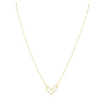 The Abigail Open Heart Necklace