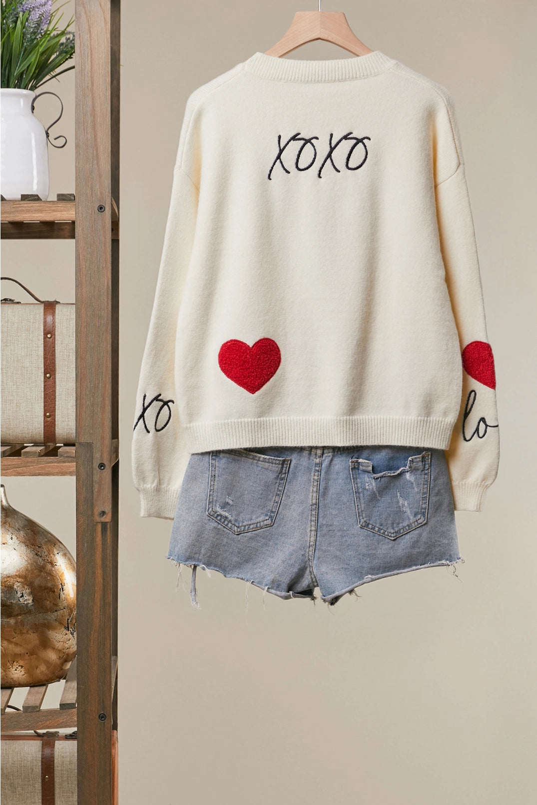 Heart on my Sleeve Sweater