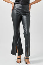 Mystree Faux Leather Flares