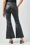 Mystree Faux Leather Flares