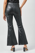 Mystree Faux Leather Flares