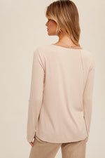 Pumpkin Latte Henley Shirt