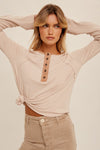 Pumpkin Latte Henley Shirt