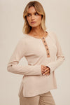 Pumpkin Latte Henley Shirt