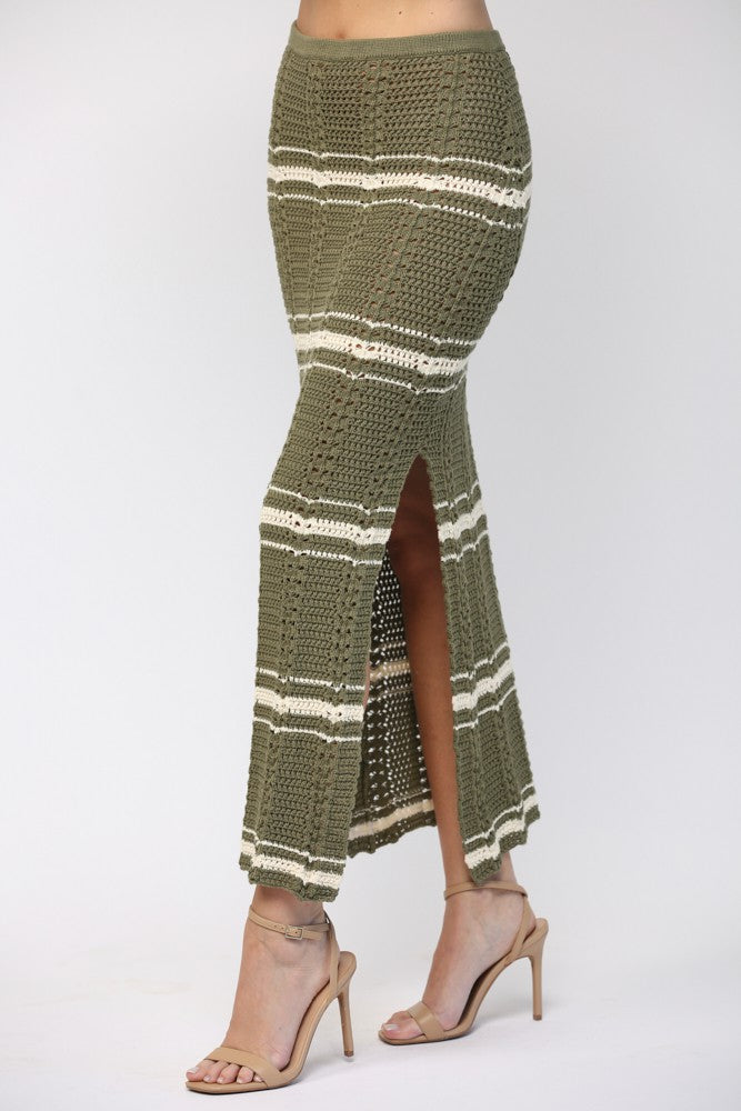 The Getaway Crochet Skirt