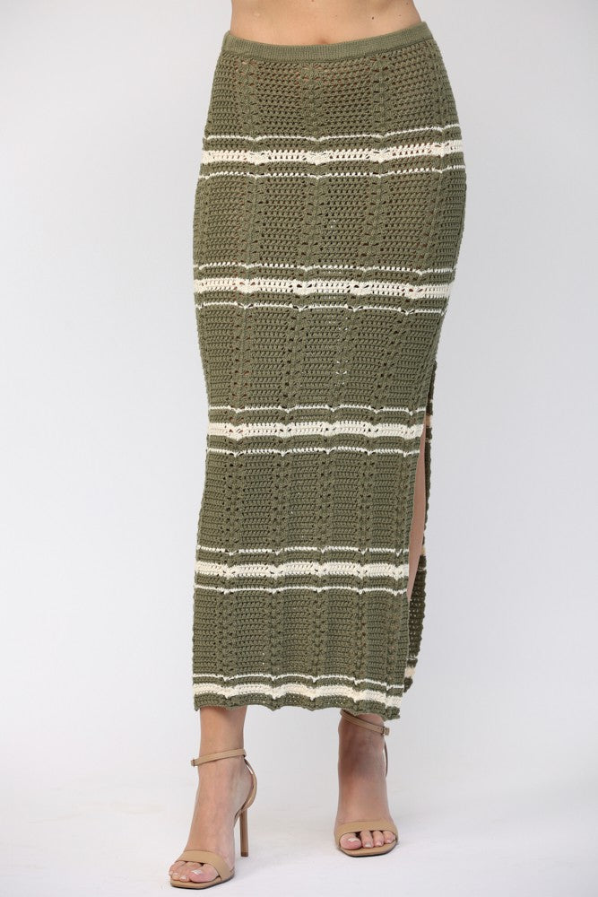 The Getaway Crochet Skirt