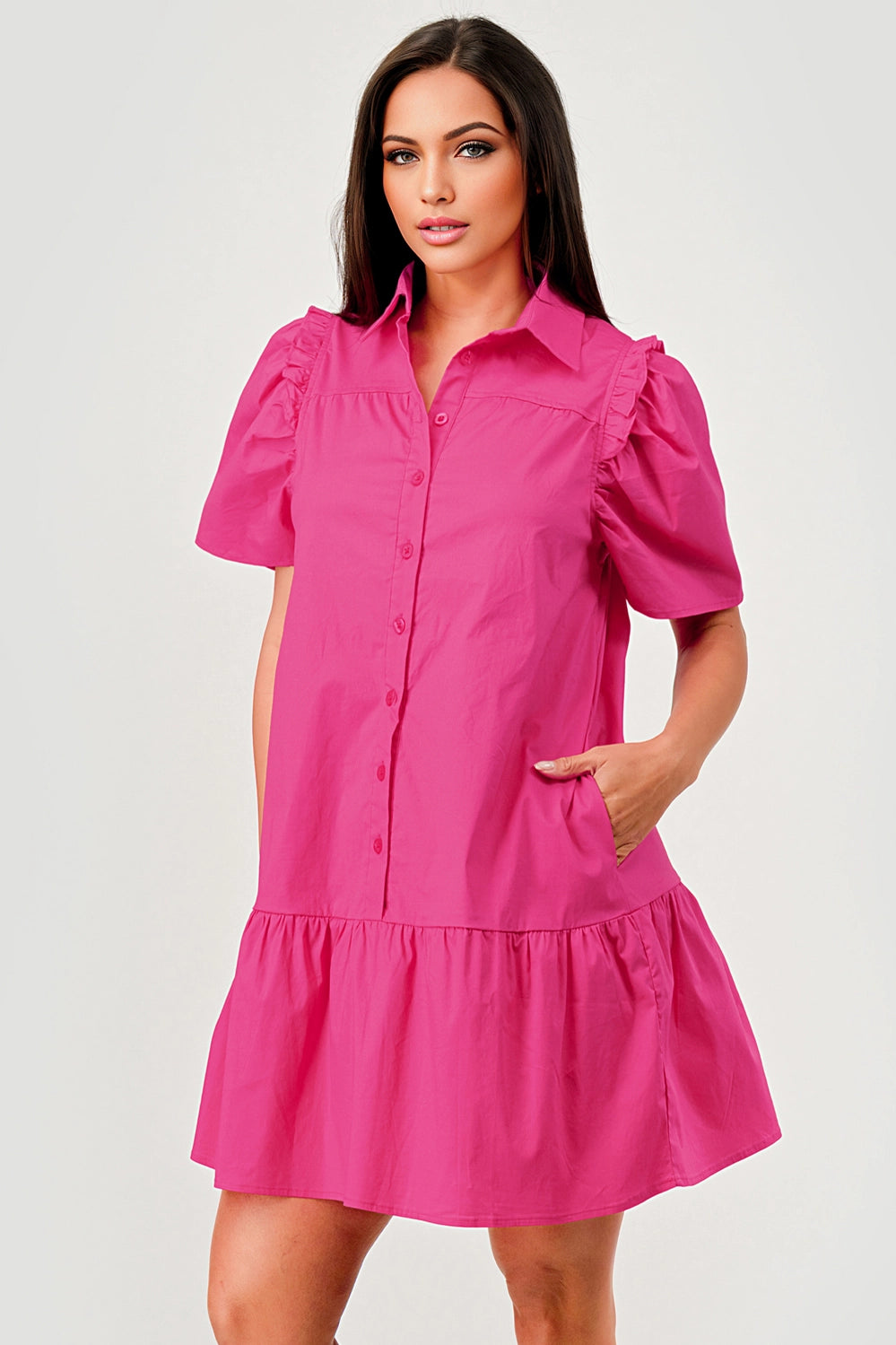 Candy Poplin Dress