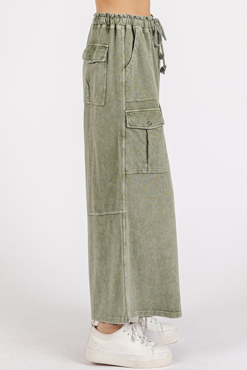 French Terry Cargo Pants