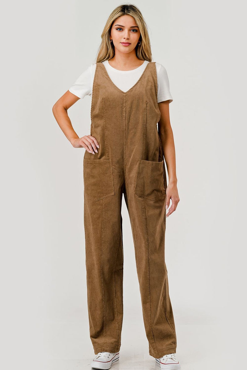 Hi-Roller Corduroy Overalls