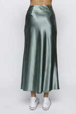 Uptown Girl Satin Skirt