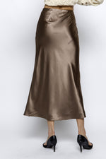 Uptown Girl Satin Skirt