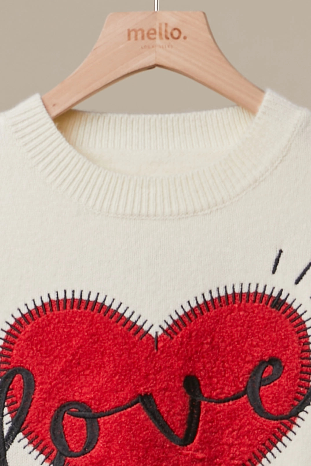 Heart on my Sleeve Sweater