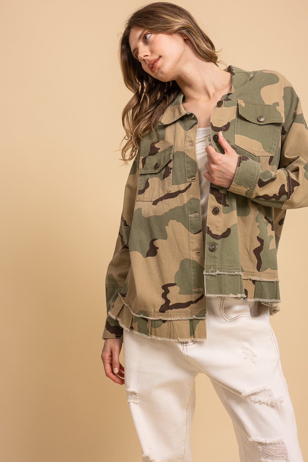 Peace Patch Camo Jacket