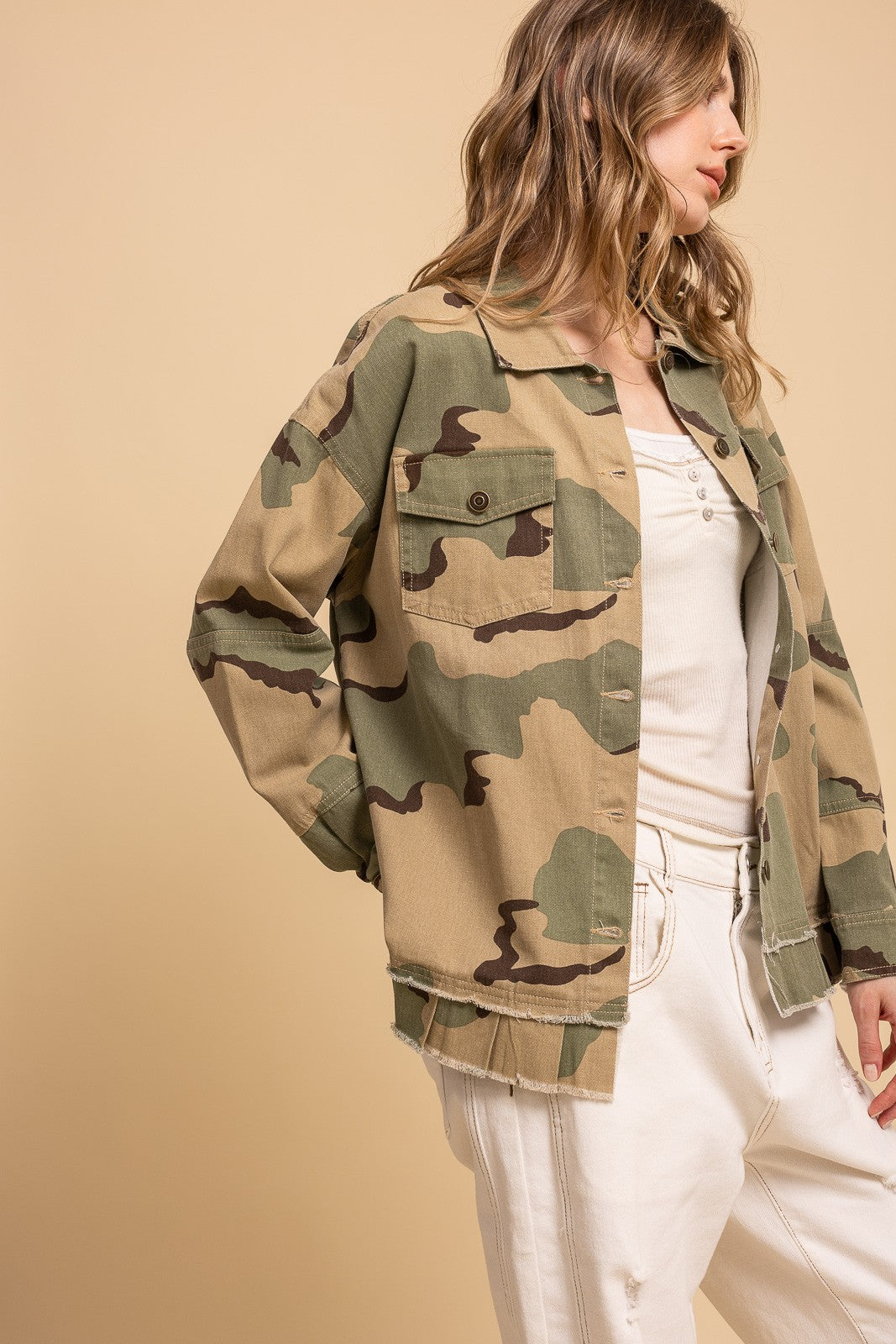 Peace Patch Camo Jacket