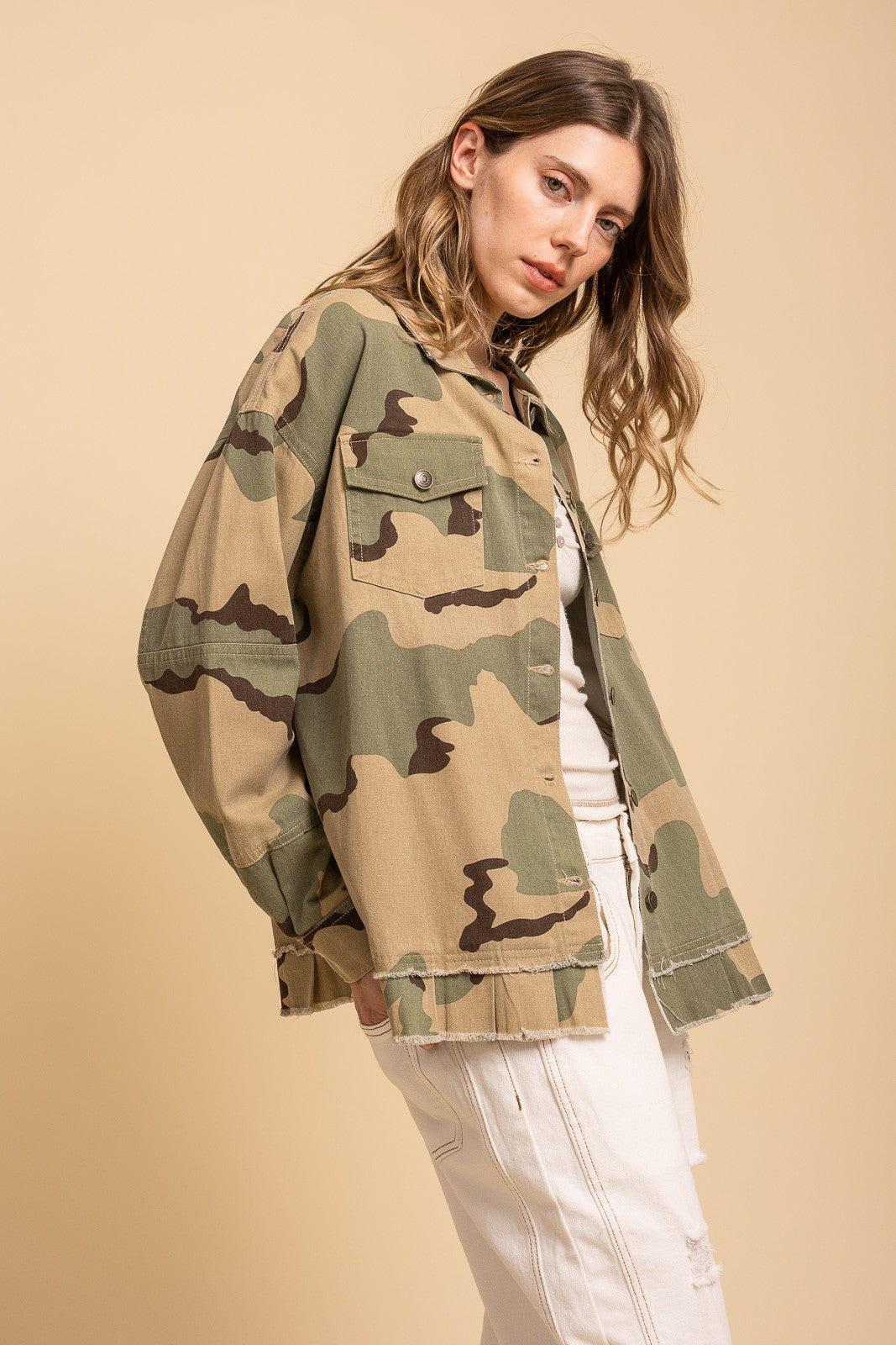Peace Patch Camo Jacket