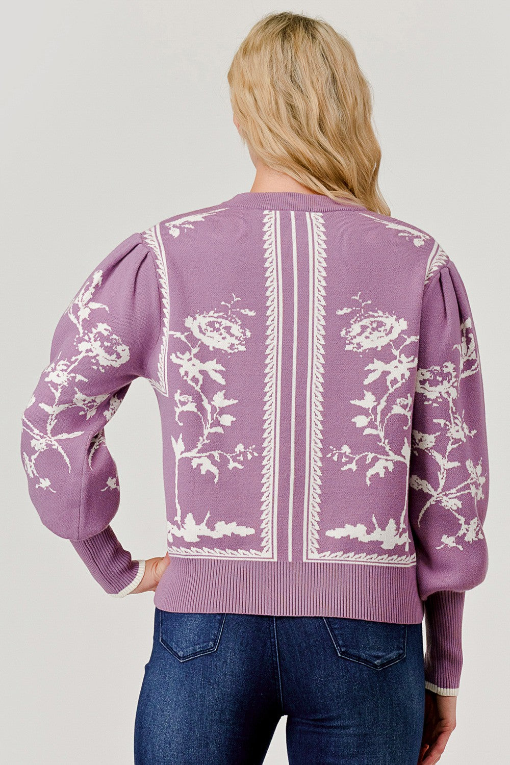 Vintage Blooms Sweater