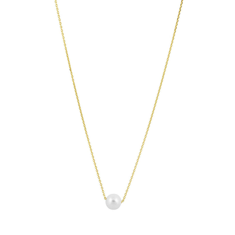 The Ellie Single Pearl Necklace