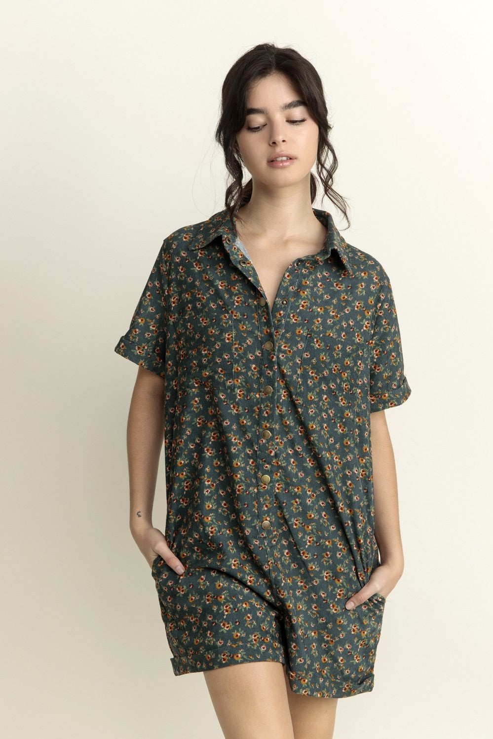 Cozy Florals Romper