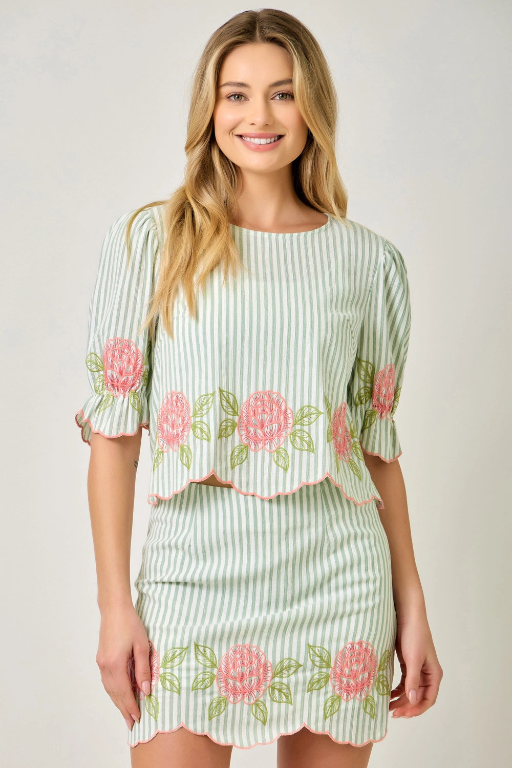 Ginny Scalloped Skirt