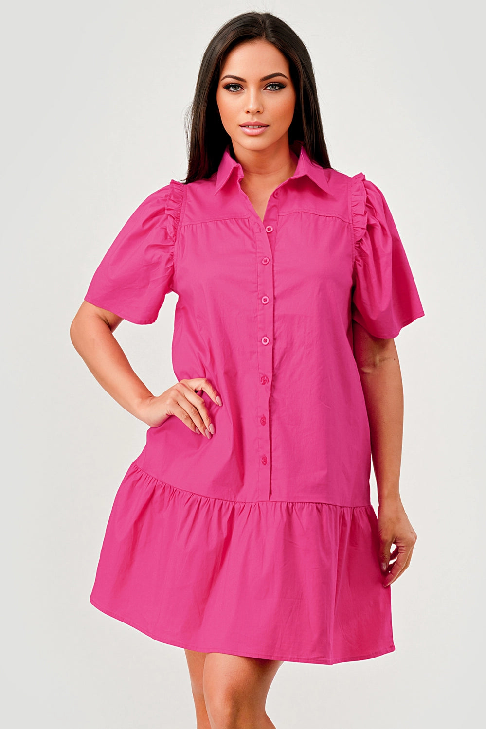 Candy Poplin Dress