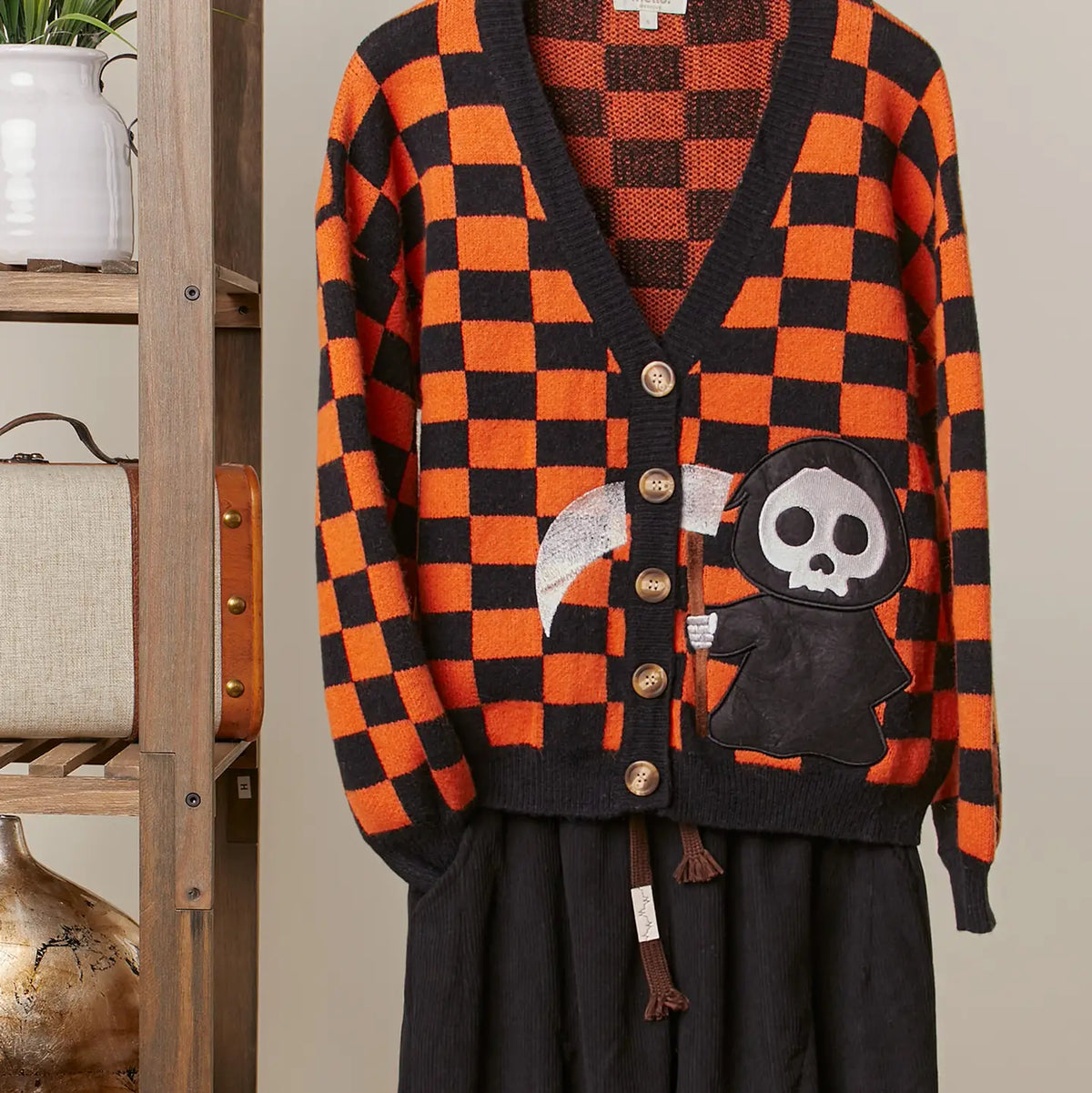 The Reaper Patch Cardigan