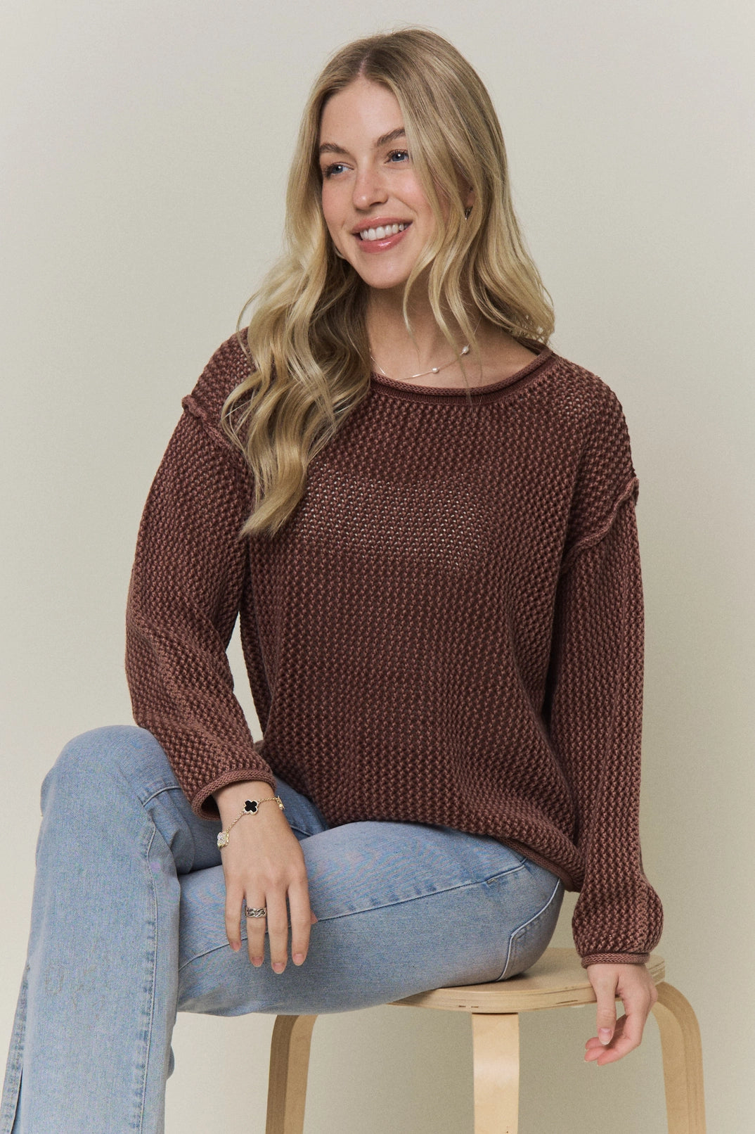 Easy Rider Cotton Sweater