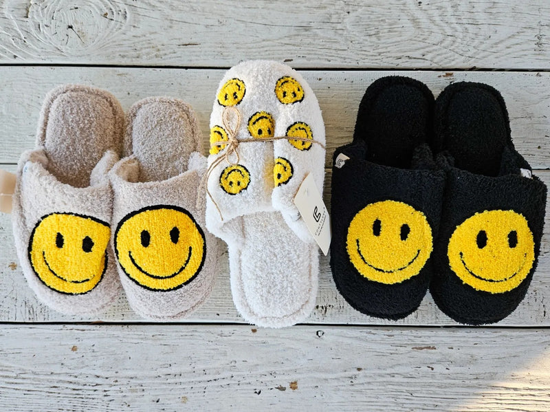 Smiley Face Slippers