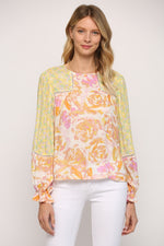 The Milan Multicolored Top