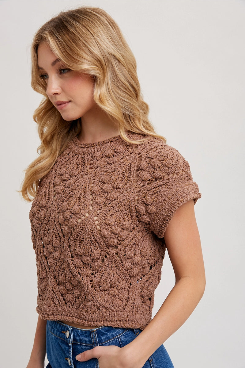 Mary Jane Crochet Top