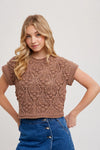 Mary Jane Crochet Top