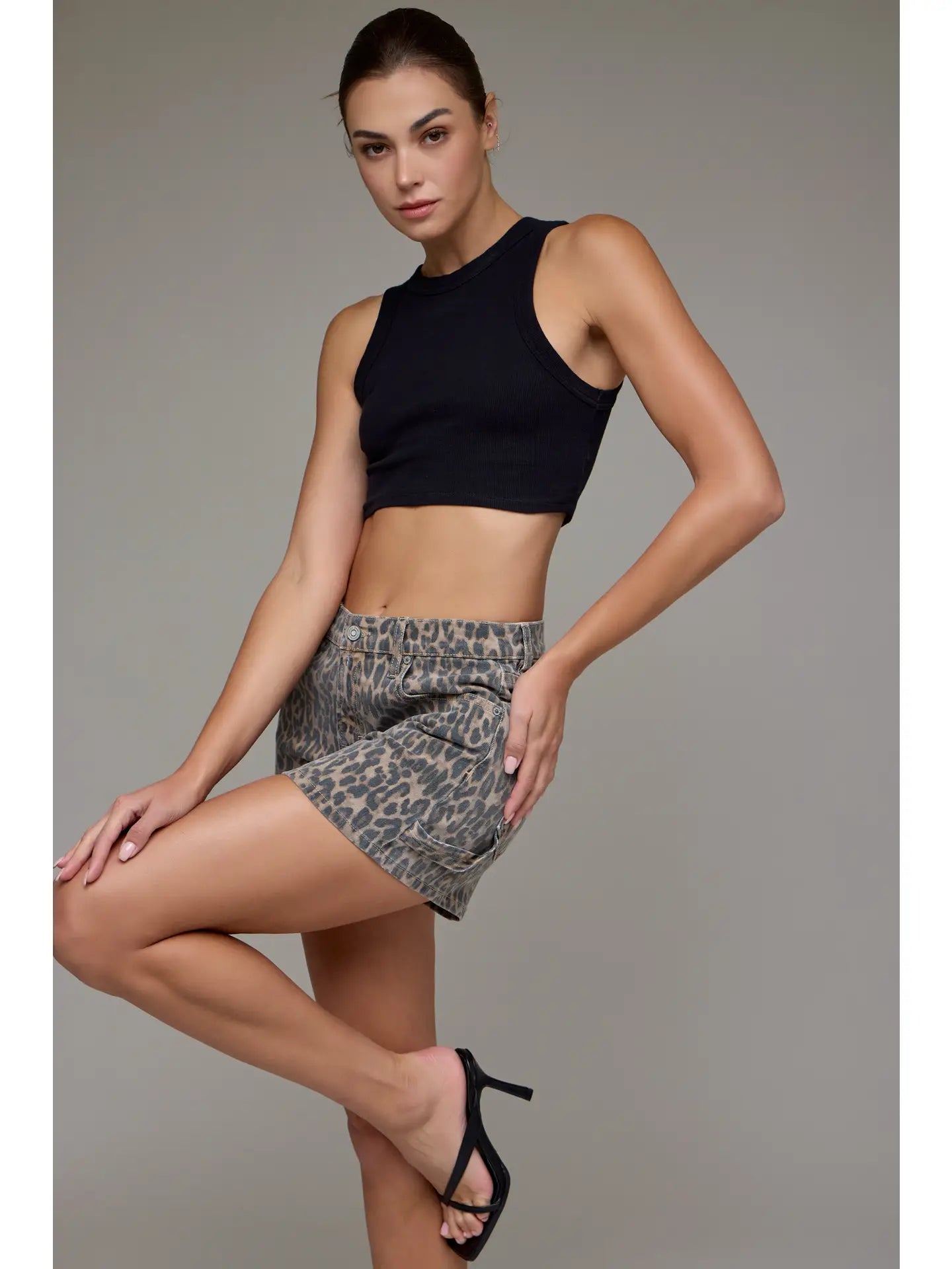 Wild Honey Cheetah Shorts