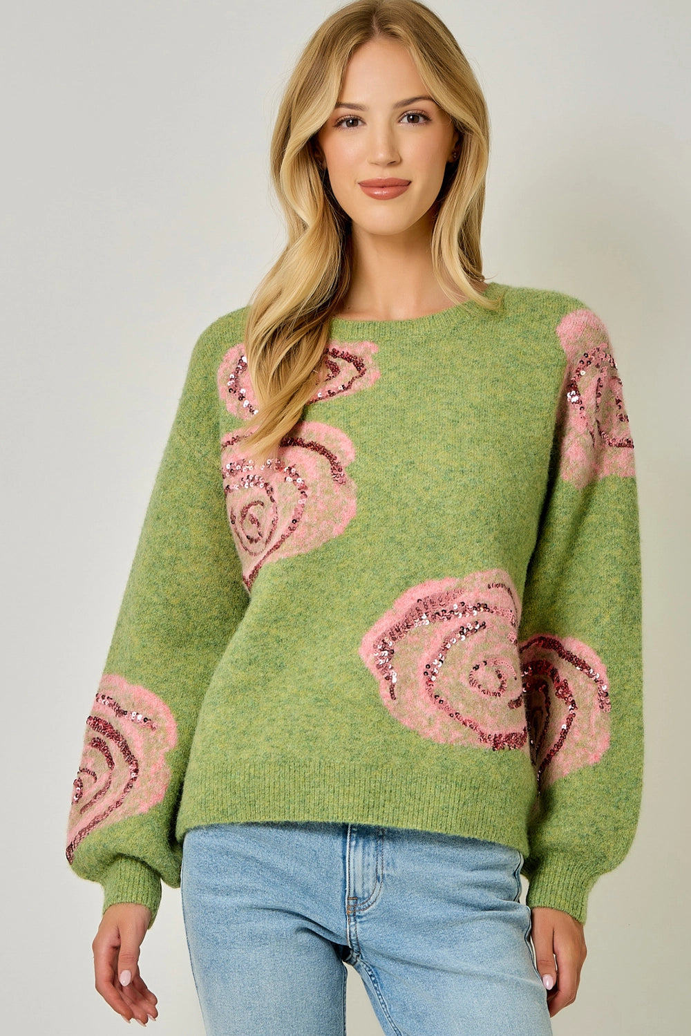 Rose Colored Dreams Sweater