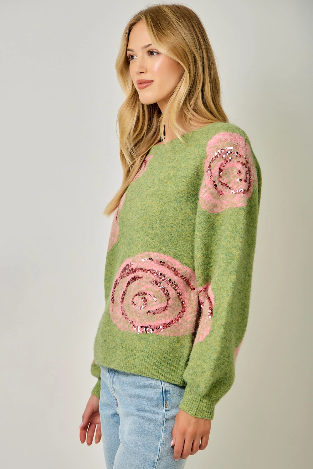 Rose Colored Dreams Sweater