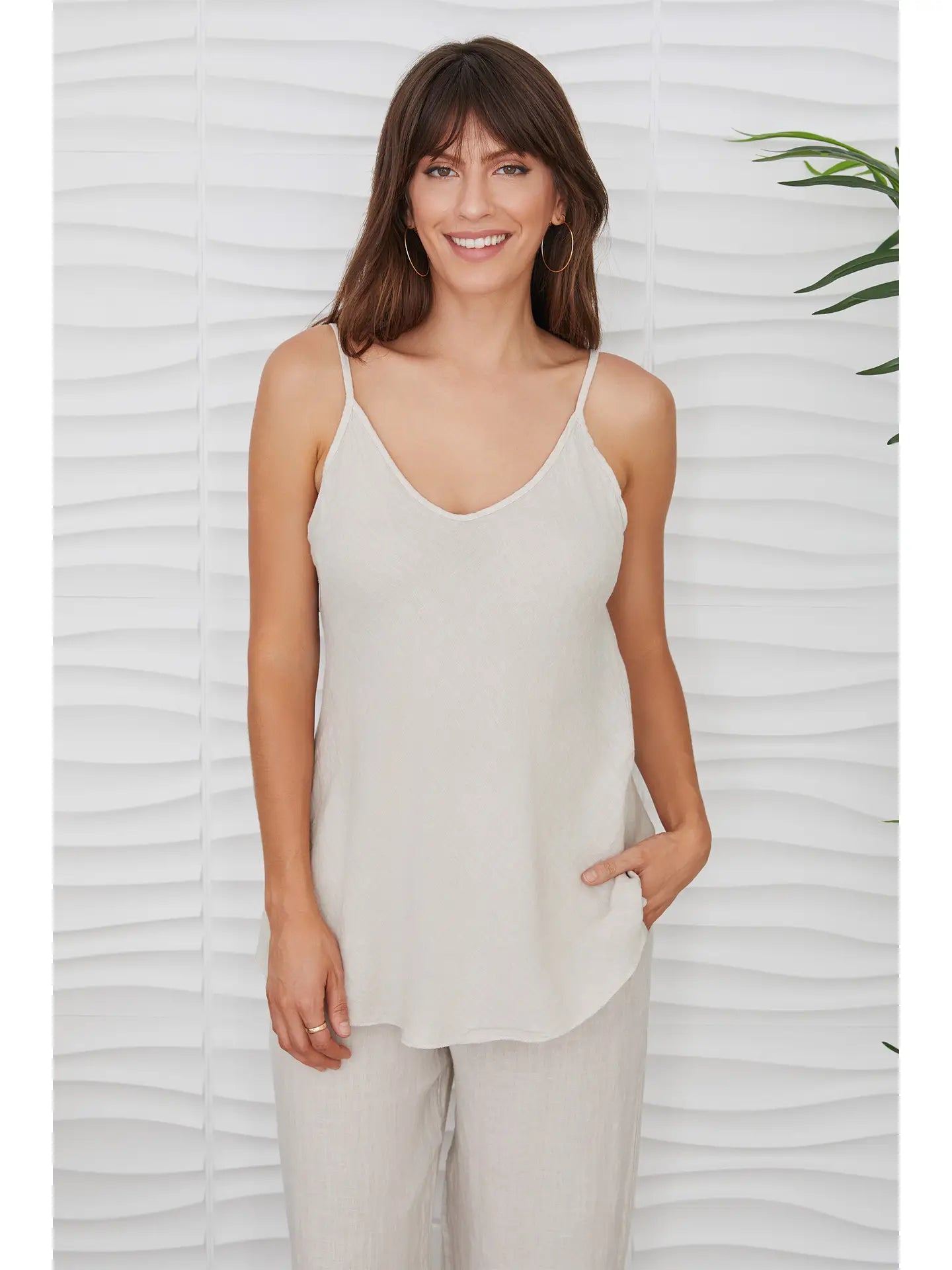 Lotus Linen Cami