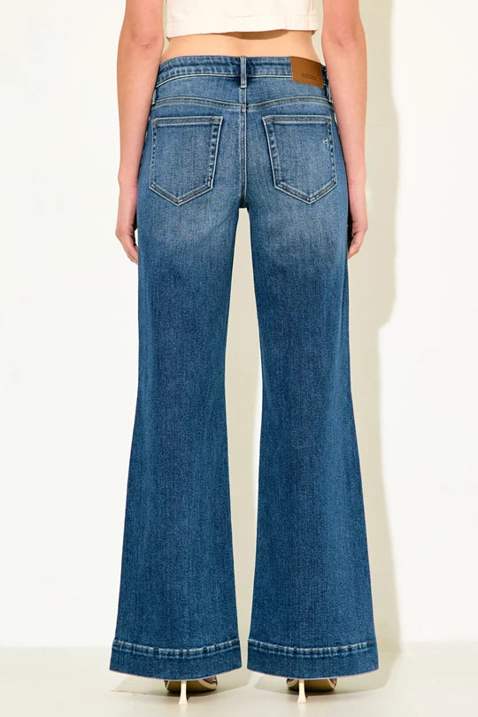 Hidden Happi Flare Mid-rise Jeans