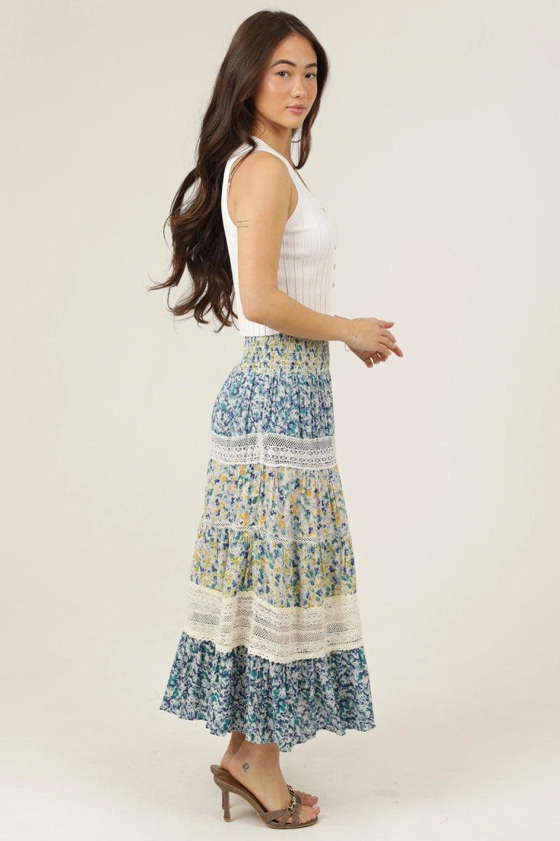 Patchwork Boho Skirt