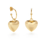 Puffed Heart Earring