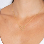 The Abigail Open Heart Necklace