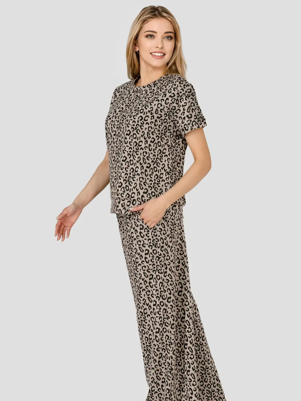 Fearless Leopard Lounge Set